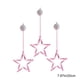 thumbnail image 3 of CaiYueKe 3 Pcs LED Curtain Lights for Bedroom Party Wedding Decoration Romantic String Lights Battery Operated Waterproof Fairy Lights Indoor Outdoor, 3 of 7