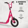 thumbnail image 3 of Mongoose Expo Scooter for Kids, 12 Inch Wheels, Ages 6+, Pink, 3 of 10