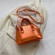 thumbnail image 5 of Bolso de viaje de moda de cuero PU con textura Retro para mujer con patrón de cocodrilo, 5 of 6