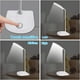 thumbnail image 2 of Lámpara de escritorio LED con cuello de cisne flexible de 3 niveles de brillo, lámpara portátil compacta para dormitorio, estudio, oficina, dormitorio, cuidado de los ojos y ahorro de energía Namotu CQ465, 2 of 6