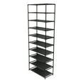 thumbnail image 2 of FCH 10-Tier 20 Pairs Shoe Rack, Sturdy Metal Shoe Rack Organizer, Narrow Shoe Rack, for Closets, Shoe Stand, Shoe Shelf, 12"D x 24.5"W x 60"H, 2 of 8