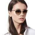 thumbnail image 5 of Ray-Ban Women's Erica Color Mix Sunglasses Transparent, Light Brown, 5 of 7