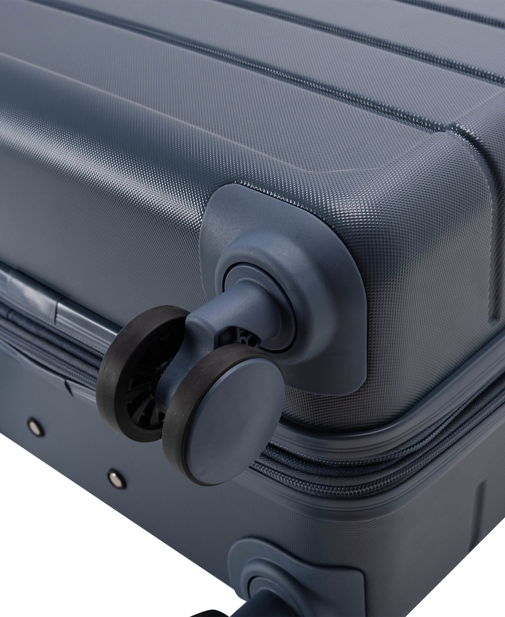 French Connection 22 inch Expandable Rolling Carry-on Luggage, Navy