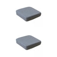 thumbnail image 1 of 2 Uds Color Sólido Tocador Taburete Funda para Asientos Funda para Asiento, 1 of 7