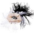 thumbnail image 1 of 2 Pcs Chouchous pour Femmes Porte-Queue de Cheval Bandes Élastiques pour Cheveux Épais, 1 of 8