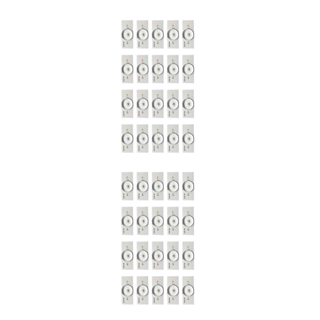 Sidaley Luz LED con cuentas ópticas: práctica, práctica y duradera, usos múltiples, lámpara LED de diodo emisor de luz ancha 3V 20PCS 2Conjunto