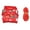 Style10, variant on TELOLY Teacup Dog Harness,Provides Leash Solution Cat Harness and Leash,Stable Comfortable Fit Cat Leash,Red,Chest Girth 7-9In