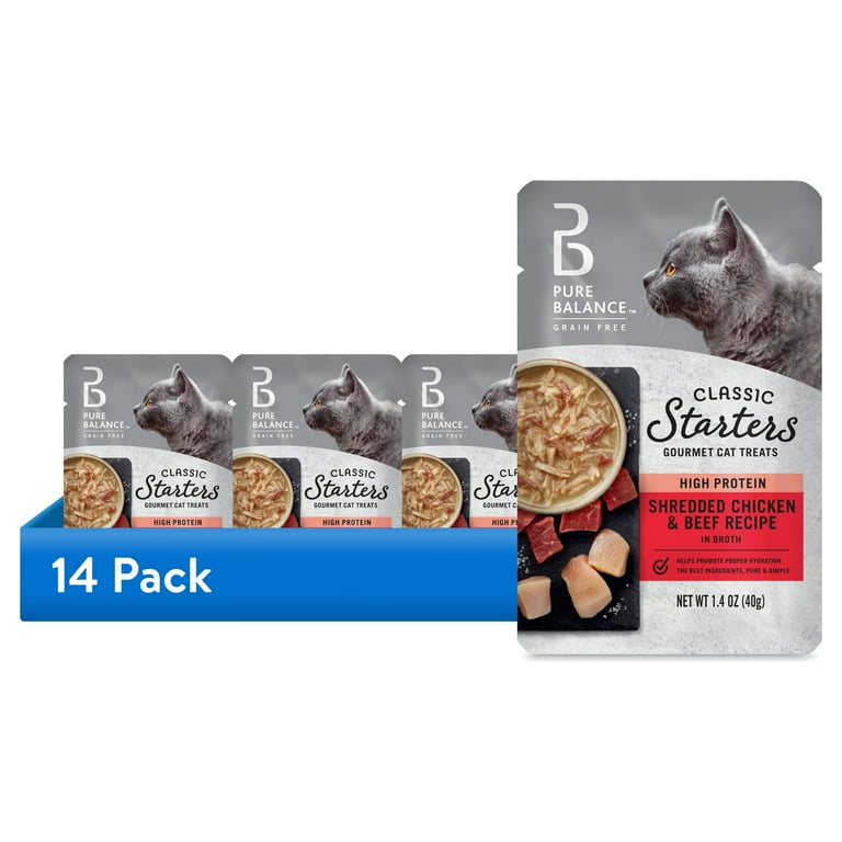 Pure Balance Classic Starters Chicken & Beef, 14 pk photo 1