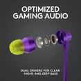thumbnail image 4 of Logitech G333 Gaming Earphones (Purple), 4 of 10