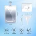 thumbnail image 2 of 8&16OZ 8PCS Drink Bags, Reusable Spouted Pouches with Funnel for Drinking Liquid Beverage Juice,Stand Up Plastic Flasks for Travel Camping Outdoor Sport Concert Event,Leak-Proof Food Grade, 2 of 10