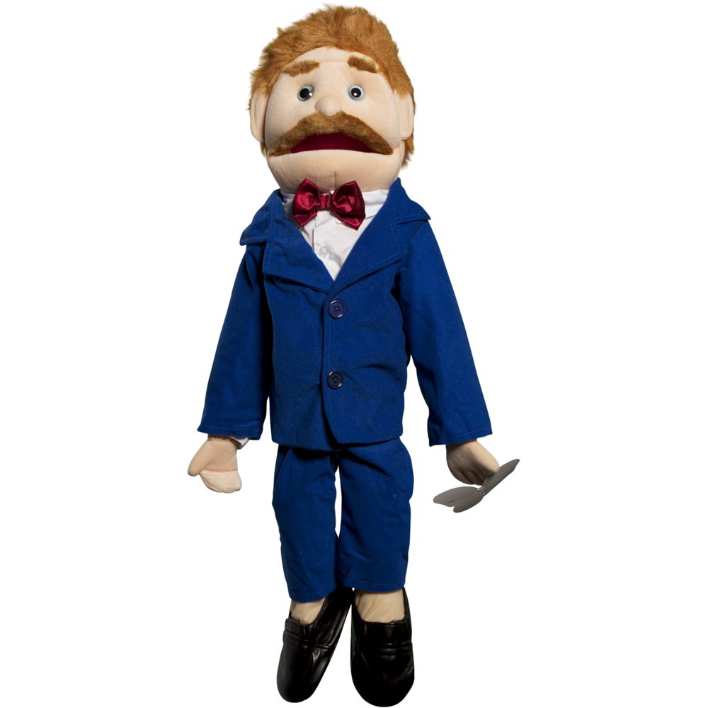 Sunny Toys GS4302 28 In. Dad In Blue Suit, Full Body Puppet - Walmart ...