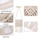 thumbnail image 1 of Cross Flower Crochet Crossbody Bag con borla para mujer, mini bolsos de playa retro de algodón con flecos, bolso tejido a mano, monedero de moda bohemia de viaje (beige) ShuxiuWang 8390613441058, 1 of 1