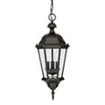 thumbnail image 2 of 9724OB-Capital Lighting-Carriage House - 3 Light Outdoor Hanging Lantern - in Traditional style - 10 high by 23 wide-Old Bronze Finish, 2 of 3