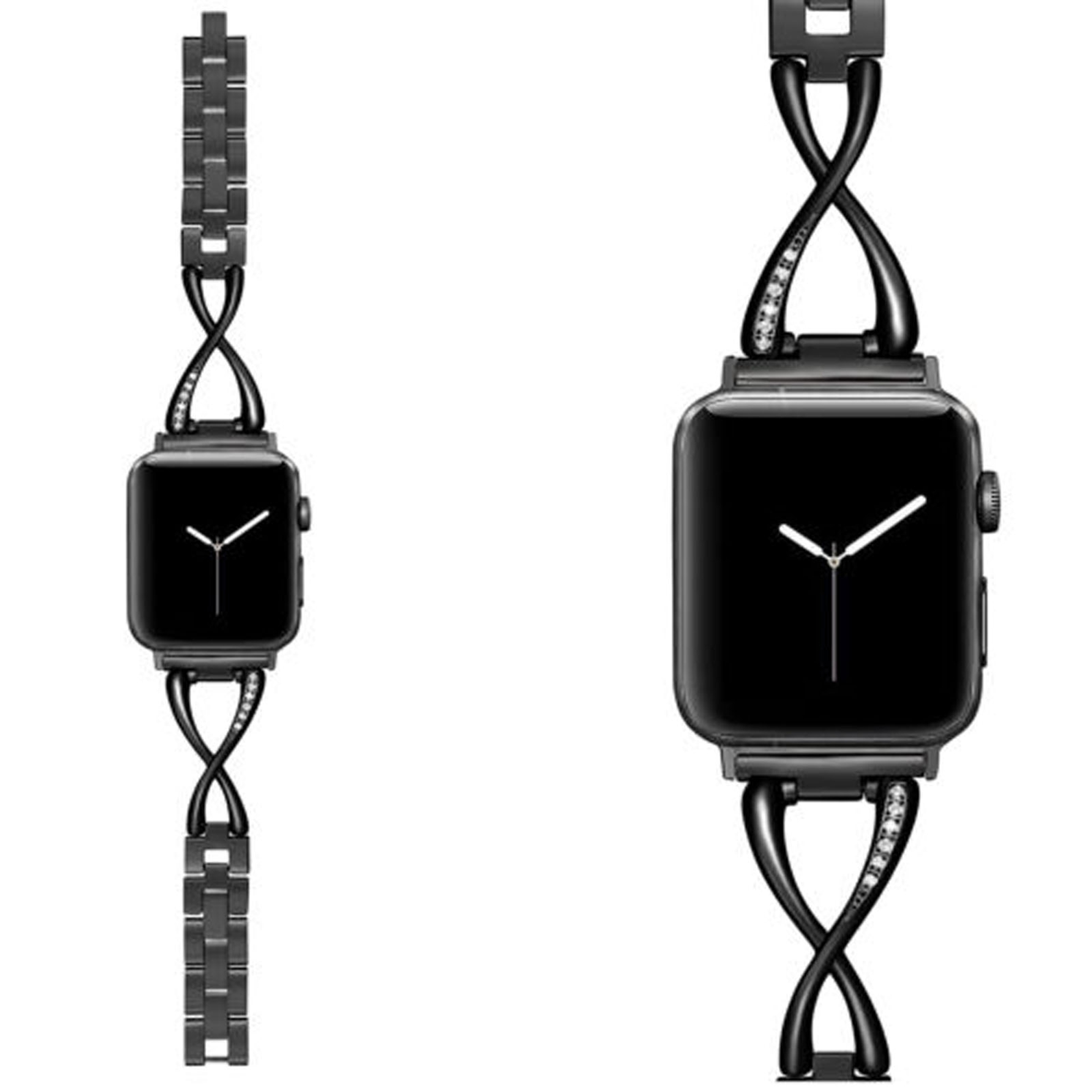 Dwitch Compatible for Bling Apple Watch Band + Case 45mm  display picture 3
