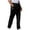 White, variant on Mlzmgr Pants for Men Drawstring Elastic Waist Pants with Pockets Loose Fitted Casual Trousers M-4XL