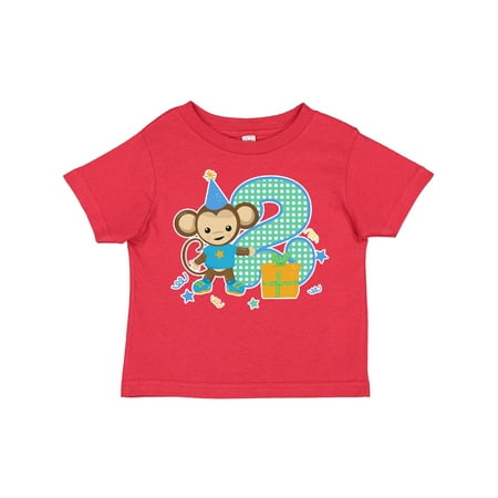 

Inktastic Im 2 Years Old with Monkey Boys or Girls Toddler T-Shirt