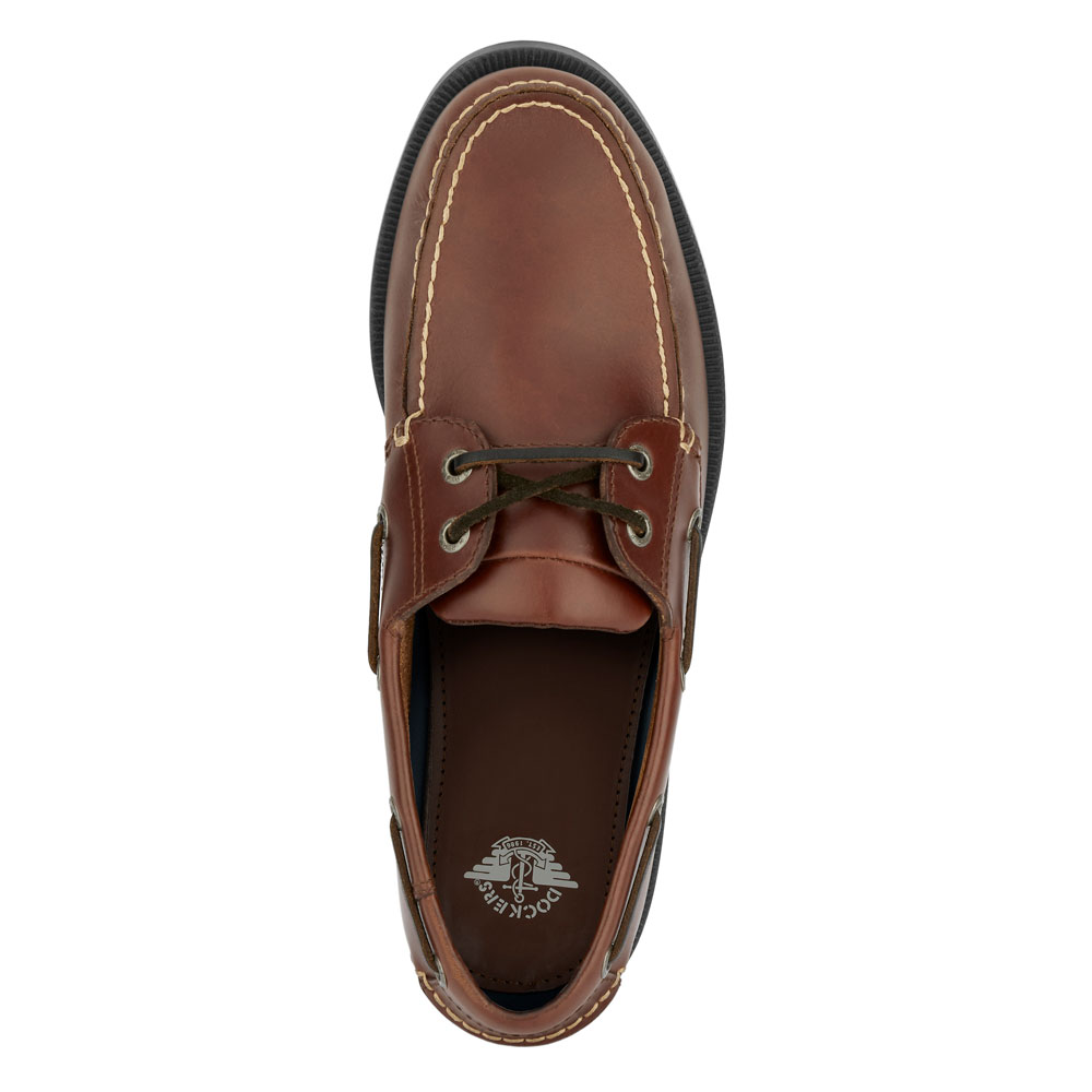 Dockers Mens Castaway Leather Casual Classic Boat Shoe - Wide Widths Available - image 2 of 6
