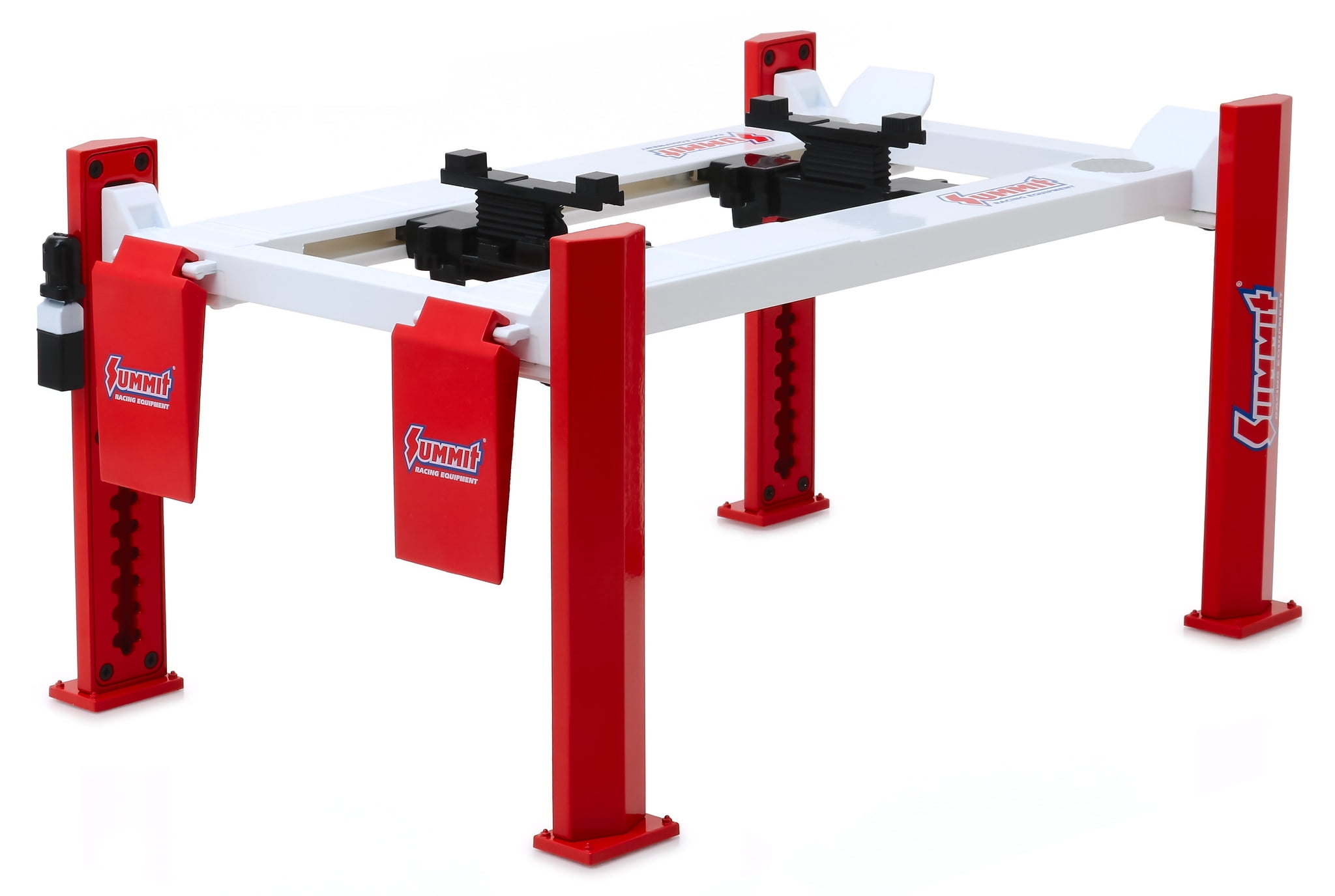 Greenlight 13549 Adjustable Four Post Lift Red & White Summit