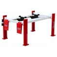 thumbnail image 3 of Greenlight 13549 Adjustable Four Post Lift Red & White Summit Racing Equipment for 1-18 Scale Diecast Model Car, 3 of 4