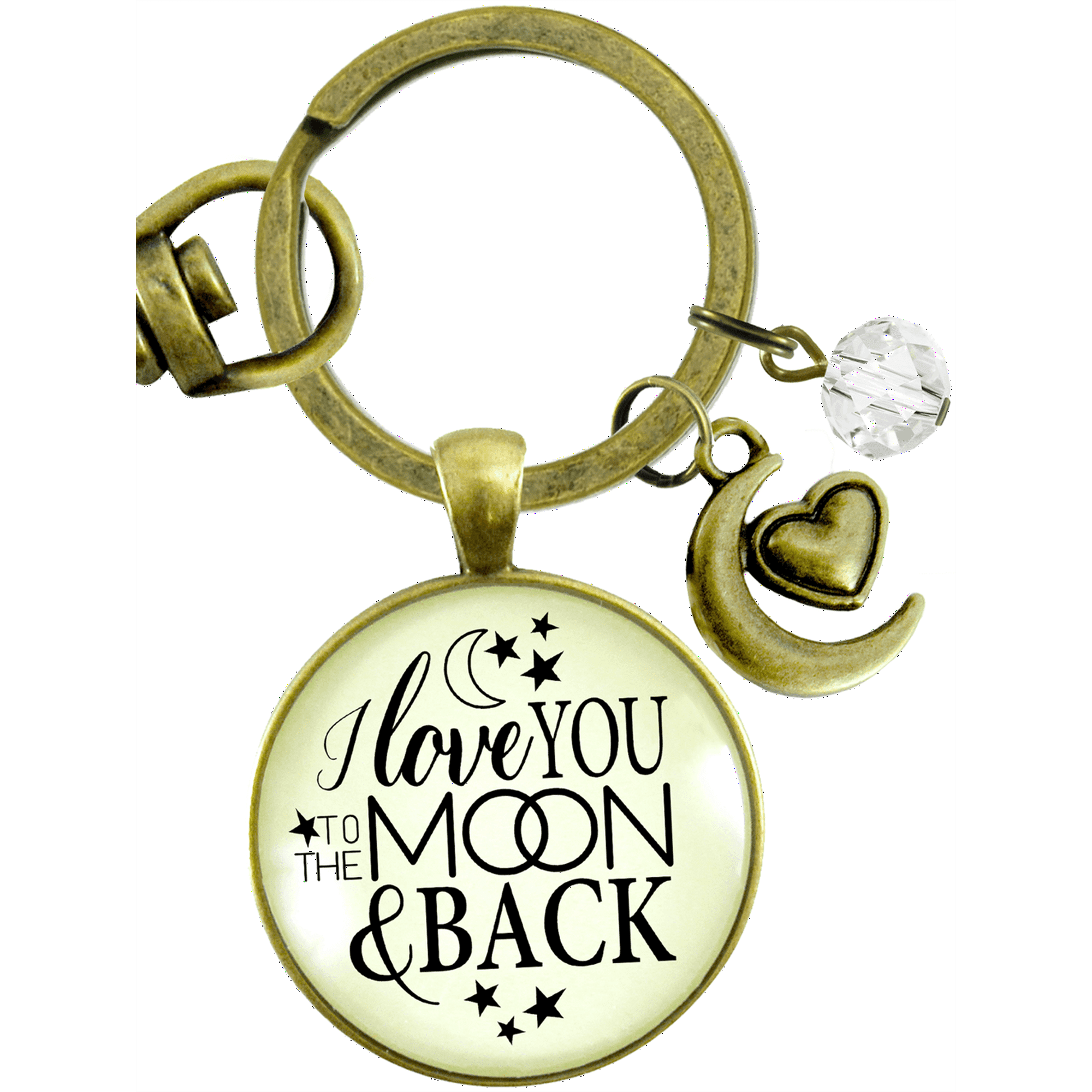 Gutsy Goodness I Love You To The Moon And Back Keychain Inspirational Jewelry Half Moon Heart Charm Walmart Com Walmart Com Gutsy Goodness I Love You To The Moon And Back Keychain Inspirational Jewelry Half Moon Heart Charm Walmart Com Walmart Com