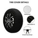 thumbnail image 2 of Fotbe I Love My Dad Funda de Llanta de Repuesto con Estampado, Engrosada, Ajuste Universal para Jeep, Remolque, RV, SUV, Camión-15 inch, 2 of 6