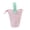 Pink, variant on Yhmxh Standing Pencil Case, Cute Stand up Pencil Pouch, Foldable Retractable Vertical Pencil Holder with Handle, Cute Macaron Checkered Stationery Bag Organizer for Office Daily Study Supplies