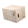 thumbnail image 3 of Caja de plato de madera Caja de agilidad versátil Caja pliométrica 3 en 1 caja de salto pliométrico para sentadillas Entrenamiento en el gimnasio en 12x14x16 pulgada, 3 of 8