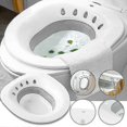 thumbnail image 1 of Portable Sitz Bath Toilet Bidet Tub Hemorrhoid Therapy For Pregnant Women Kit, 1 of 5