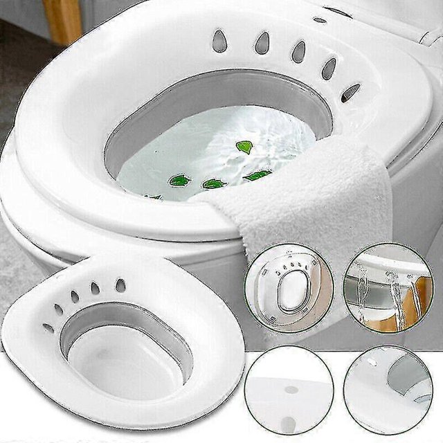 Portable Sitz Bath Toilet Bidet Tub Hemorrhoid Therapy For Pregnant Women Kit