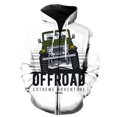 thumbnail image 1 of Sudadera con capucha y cremallera para hombre, diseño de coche clásico de dibujos animados, estilo Harajuku, con estampado 3D, manga larga, divertida, informal, estilo hip hop, unisex, 2024, 1 of 6