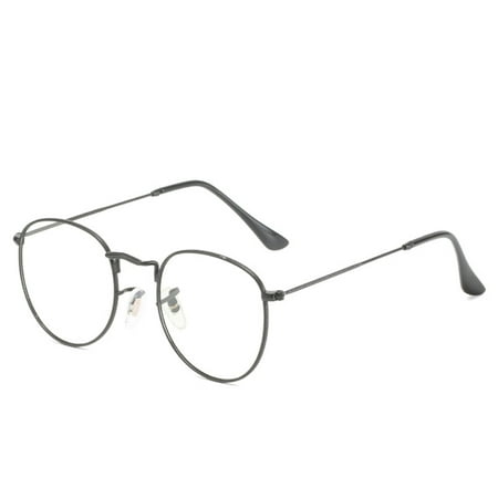 Image of Anti Glare Eyeglasses Blue Light Blocking Eyeglasses Prescription Glasses For Women Rose Gold No Discoloration