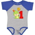 thumbnail image 3 of Inktastic 1st Birthday Cute Dinosaur Boys or Girls Baby Bodysuit, 3 of 5