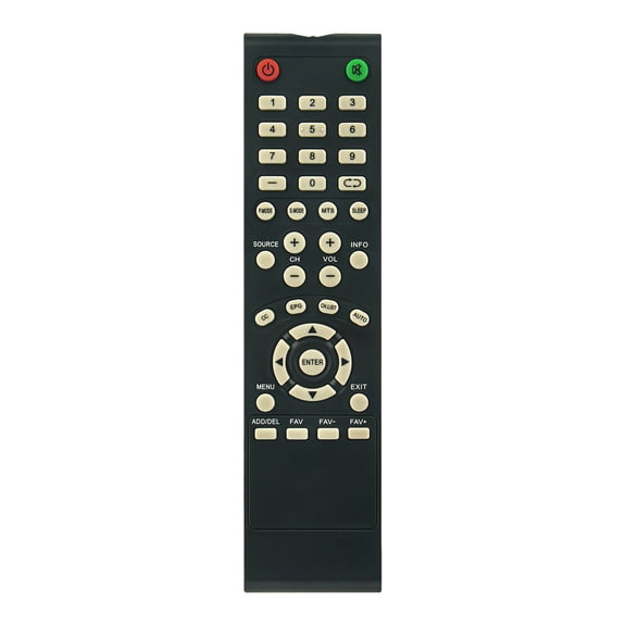 New Universal Replace Remote Control compatible with Proscan 4PRO TV Remote Control PLED1526ACAR PLED2329AB PLDED4018B PLDED4331A PLED6515CUHD PLDED6535AUHD