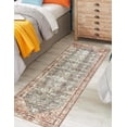 thumbnail image 5 of Keen Home Design Machine Washable Area Rugs with Non-slip Backing, Ideal for Hallway, Living Room, Bedroom, Kitchen and Laundry Room, Vintage Moroccan and Low Pile Rug - ( 2'6'' x 12' ), 5 of 9