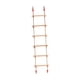 thumbnail image 3 of Escalera de Cuerda de Columpio de Madera, Juego de Escalada para Niños, Escalera Colgante, Escalera de Cuerda de Obstáculos Portátiles, 6 Secciones Pa, 3 of 9