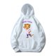 thumbnail image 3 of Sudadera con capucha de manga larga para niños y niñas con estampado de personajes de la película Daniel Tiger's Neighborhood, ropa bonita para niños, 3 of 5