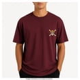 thumbnail image 4 of Playera One Piece para Hombre Manga corta Vino Talla M, 4 of 4
