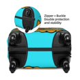 thumbnail image 4 of Cute Anime Cartoon Garfield Travel Suitcase Protective Cover Trunk Case Washable Elastic Luggage Cover Fits X-Large Suitcase Protector Baggage With Concealed Zipper Gifts, 4 of 5