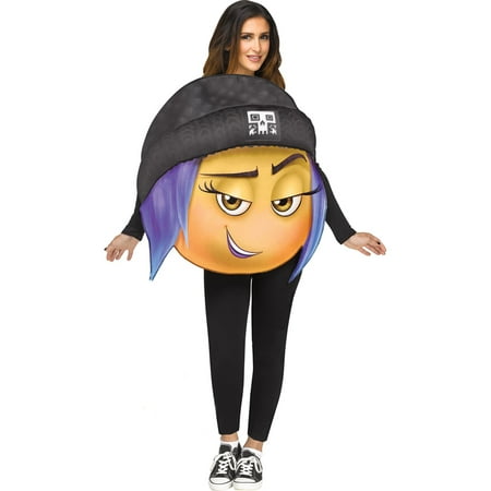 Womens Emoji Movie Jailbreak Halloween Costume