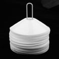 thumbnail image 4 of Almencla 50 Pieces Sport Soccer Mini Disc Cones Football Agility White, 4 of 8
