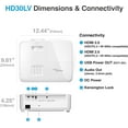 thumbnail image 3 of Optoma HD30LV 1080p Full HD Home Projector, 3 of 5
