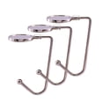 thumbnail image 3 of Agiferg 6 Pack Rotatable Holders Mantel Hooks Hanger Clips Safety Grip, 3 of 8