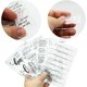 thumbnail image 3 of sellos transparentes de palabras, tarjetas de sello de silicona, patrón de palabras de felicitación para hacer tarjetas y diarios de álbumes de recortes de bricolaje, 3 of 5