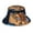 Ocean Scene With Noah's Ark, variant on Pineapple Reflective Double-Sided Bucket Hat, Sun Hat, Soft and Breathable for Gardening, Beaching, Camping, Hiking, Fishing