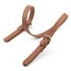 thumbnail image 2 of Bolso PU Cuero Flexibles Cuerdas Messenger Bag Straps Crossbody Pack Billetera Decoración de la cartera Reemplazo de piezas DIY Accesorio 71cm Brown 2pcs Inevent AP004434-04, 2 of 7