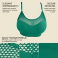 thumbnail image 7 of WAGUTH Mesh Sports Bra for Women Wirefree Adjustable Strap Padded Yoga Bra Hollow Out Soft Breathable Bra for Workout, 7 of 7