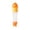 Orange, variant on Anti-Leak Bottle Cap Adapter, Filter Drinking Straw Cap, Suitable for Water Bottles. It Makes Drinking Water a Breeze and Turns the Bottle into a Caring Companion. (Orange)