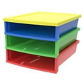 thumbnail image 3 of Storex Quick Stack 3-Slot Construction Paper Sorter, Multi-color, 1-Count, 3 of 4