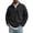 Black #041, variant on Quarter Zip Pullover Men Corduroy Casual Long Sleeve Shirt Stand Collar Ribbed Vintage Mock Neck Tops, XL
