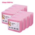 thumbnail image 2 of Baberos dentales desechables ONEMED 13 x 18 cm, 3 capas, rosas, 1000 unidades, 2 of 8